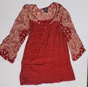 Angie Red Mini Dress (Large)